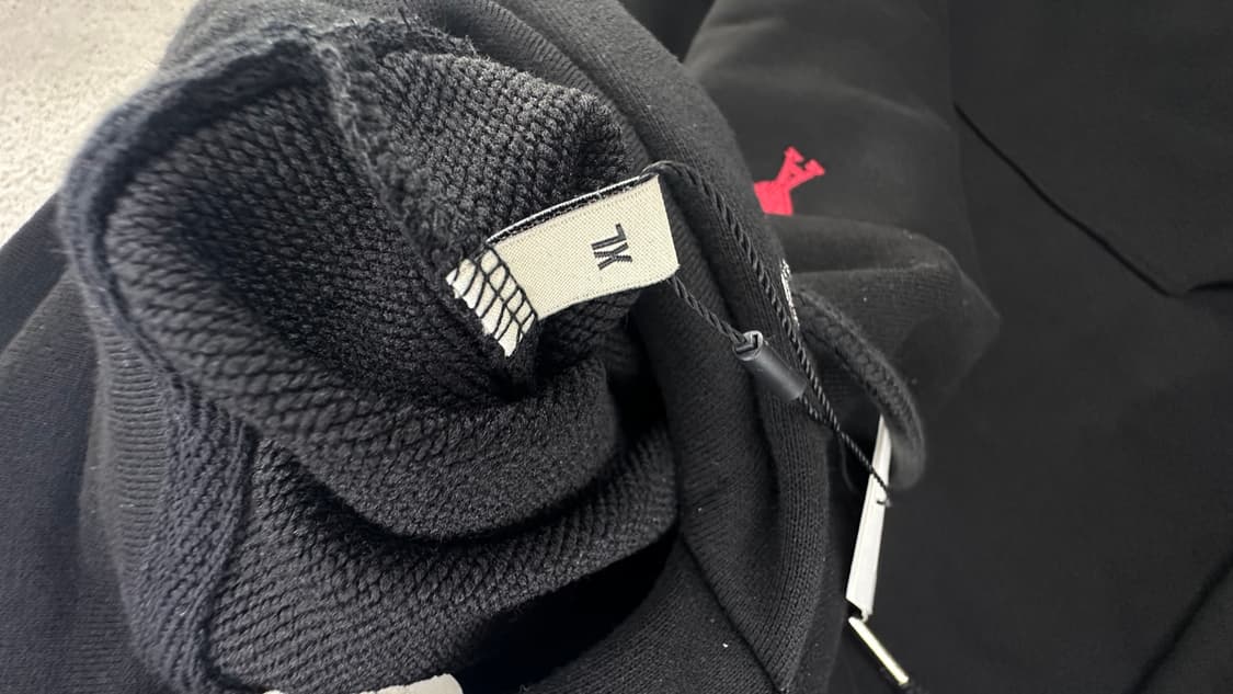 (새상품)아미 스몰 하트 로고 후드티 XL 상품이미지5