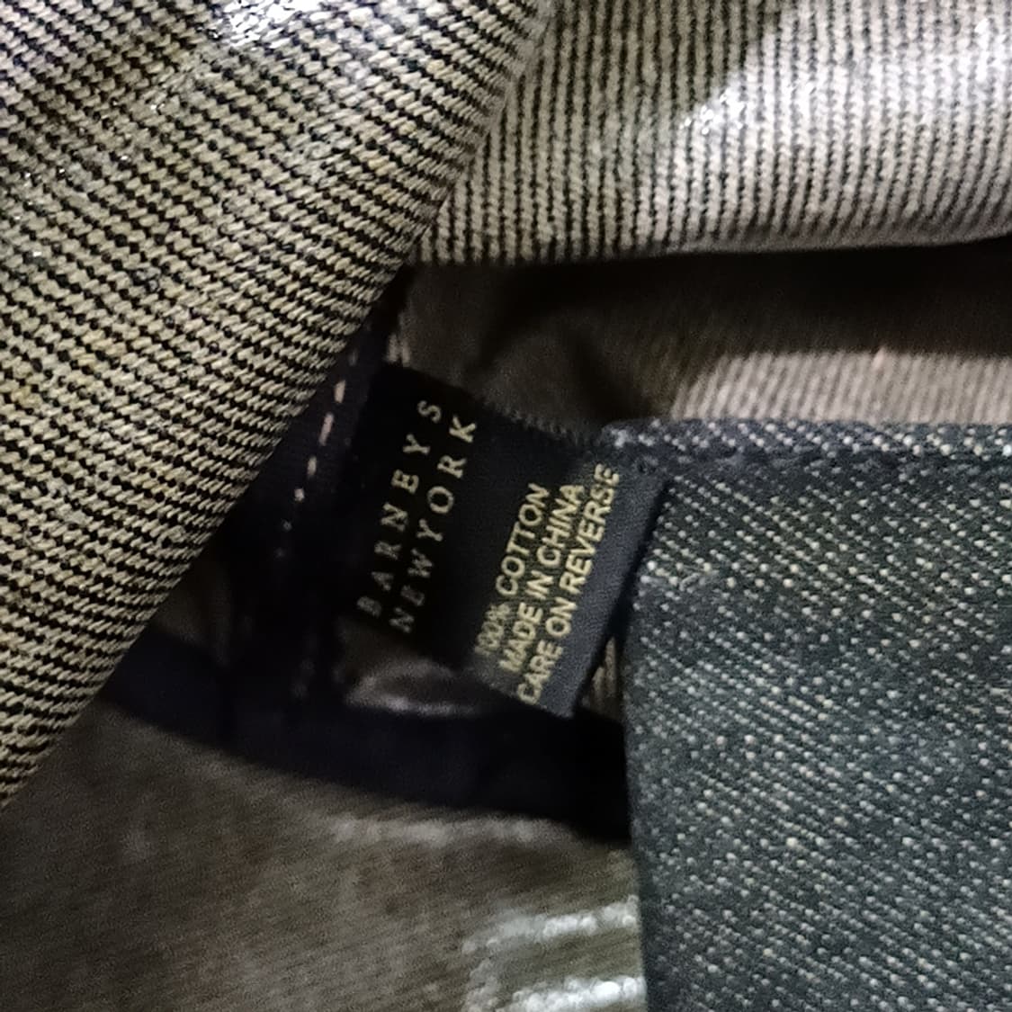 바니스뉴욕 데님 캔버스 토트백 숄더백 가방 훌륭 사랑봉봉 상품이미지4