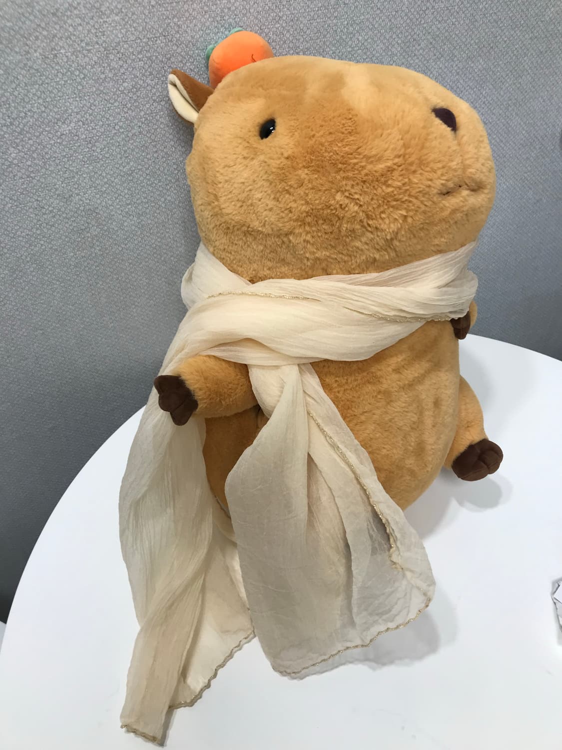 옐로우 골드 스카프 상품이미지3