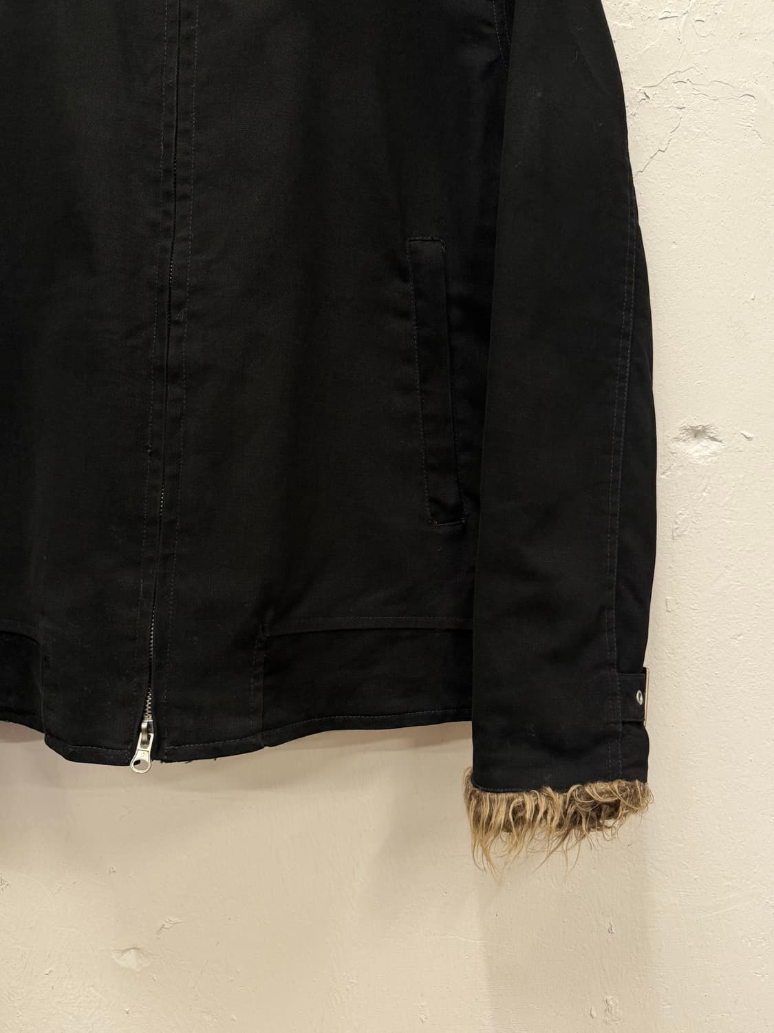 66) HARE Faux Fur Lined Zip Jacket 상품이미지3