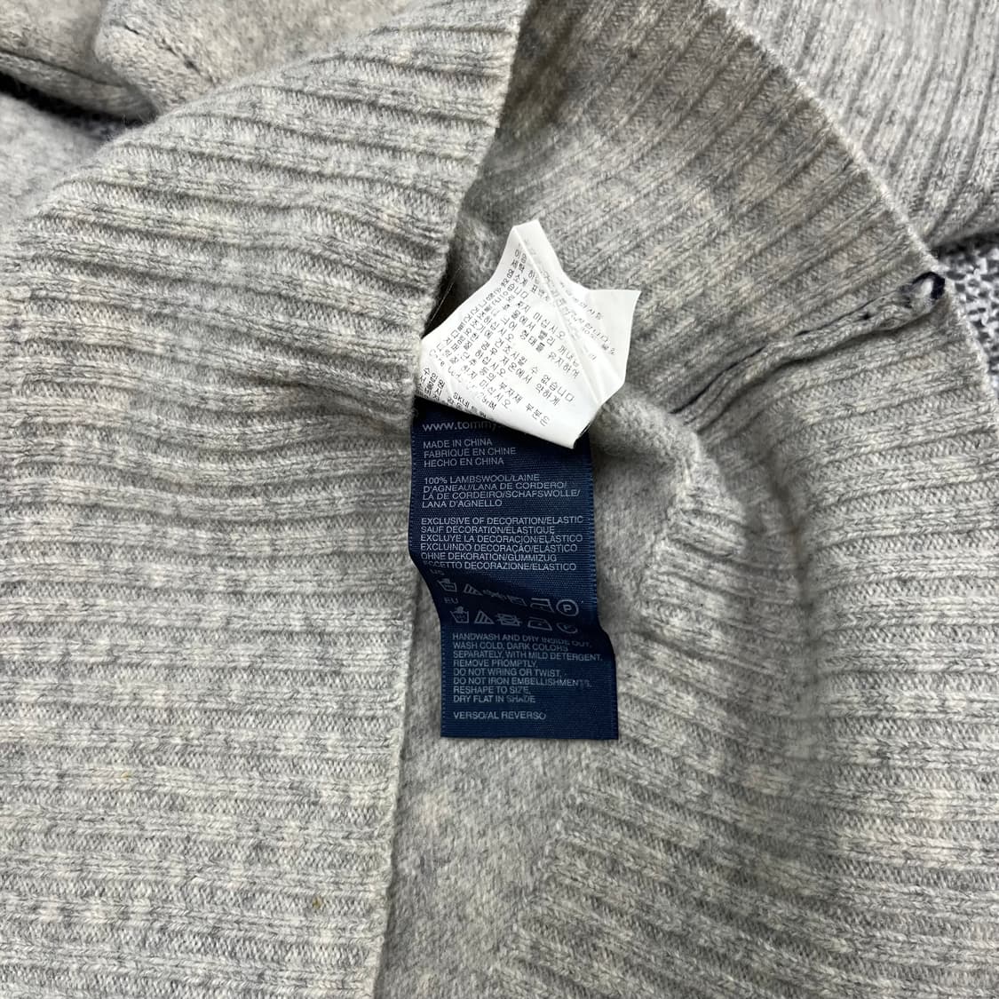 <타미힐피거 니트 롱슬리브> No.1390 상품이미지8