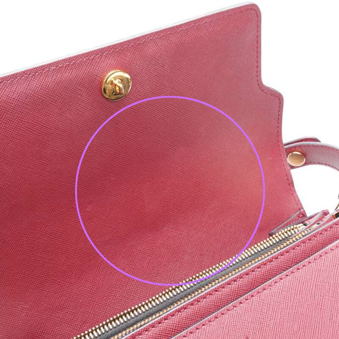 (중고) 마르니 버건디 사피아노 트렁크 미듐 숄더백 상품이미지9