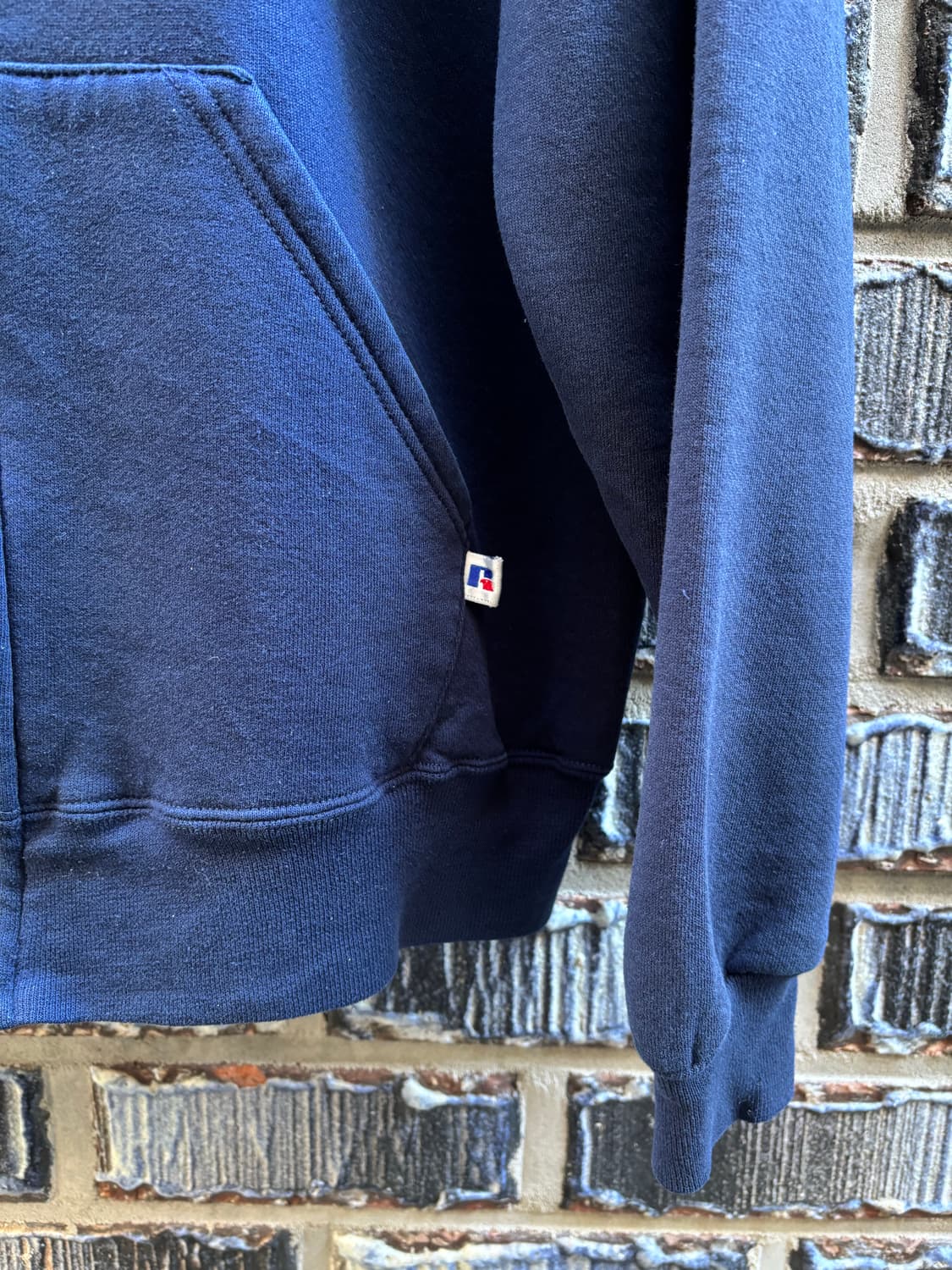 90s 러셀 빈티지 무지짚업 L 상품이미지3