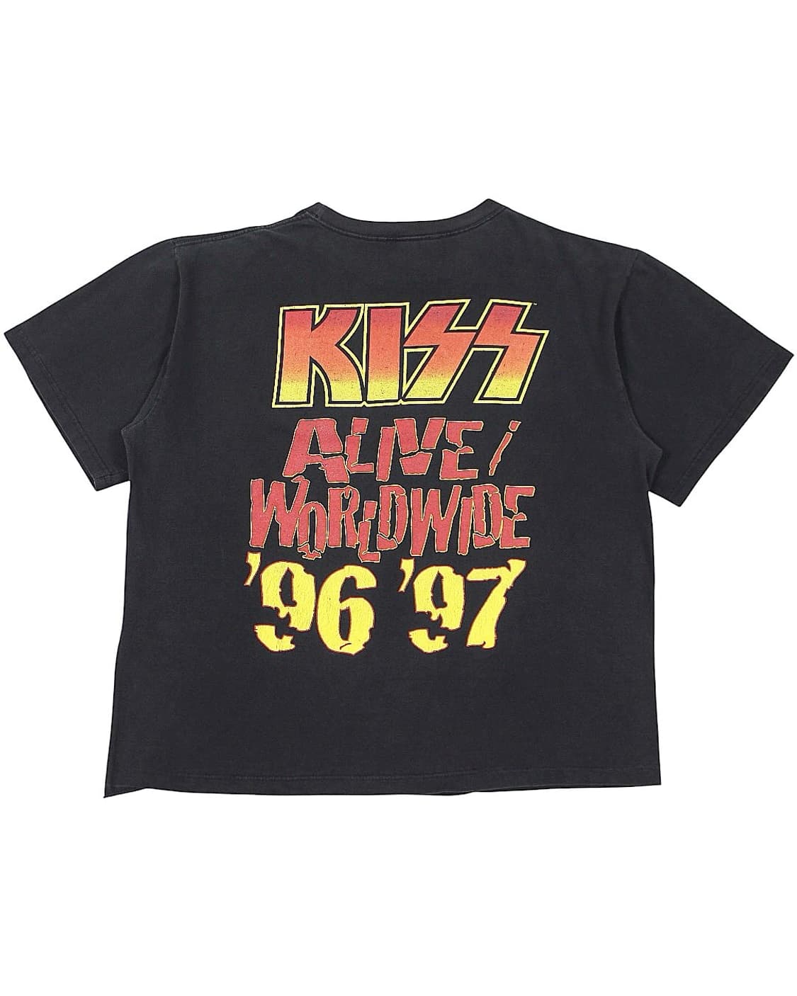 96/97 KISS 키스 얼라이브 월드와이드 투어 티셔츠 빈티지 락 밴드 상품이미지2
