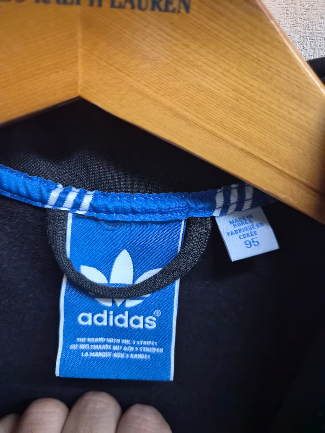 95) 아디다스 유로파 블랙 트랙탑 져지 팝니다 상품이미지4