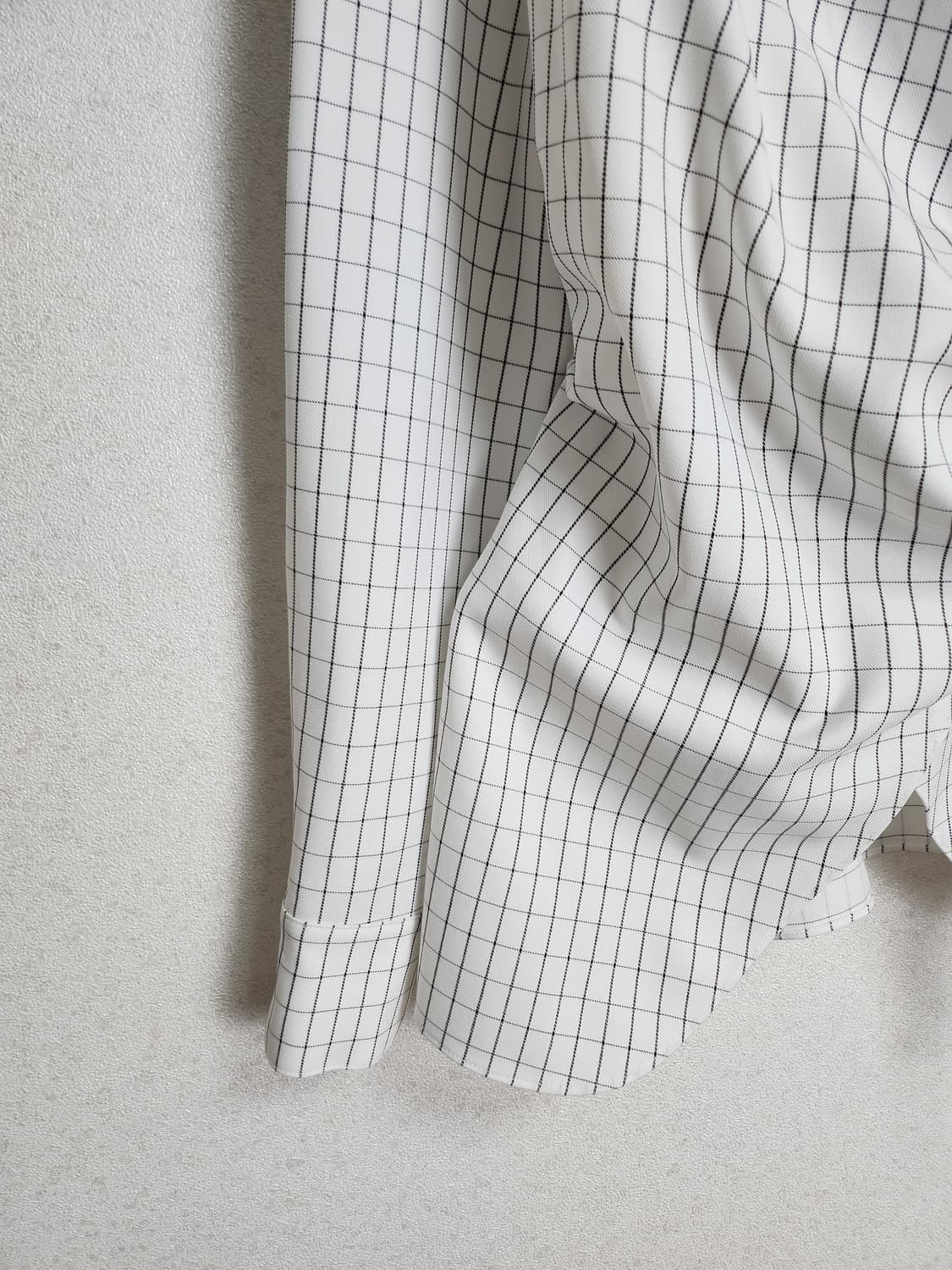 가브리엘리 체크 랩 블라우스55 66  상품이미지5