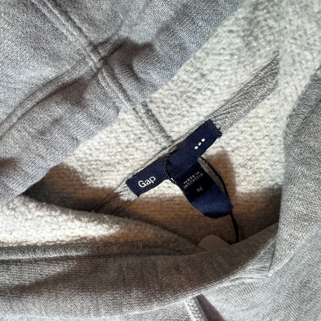 GAP 그레이 빅 로고 후디 상품이미지3