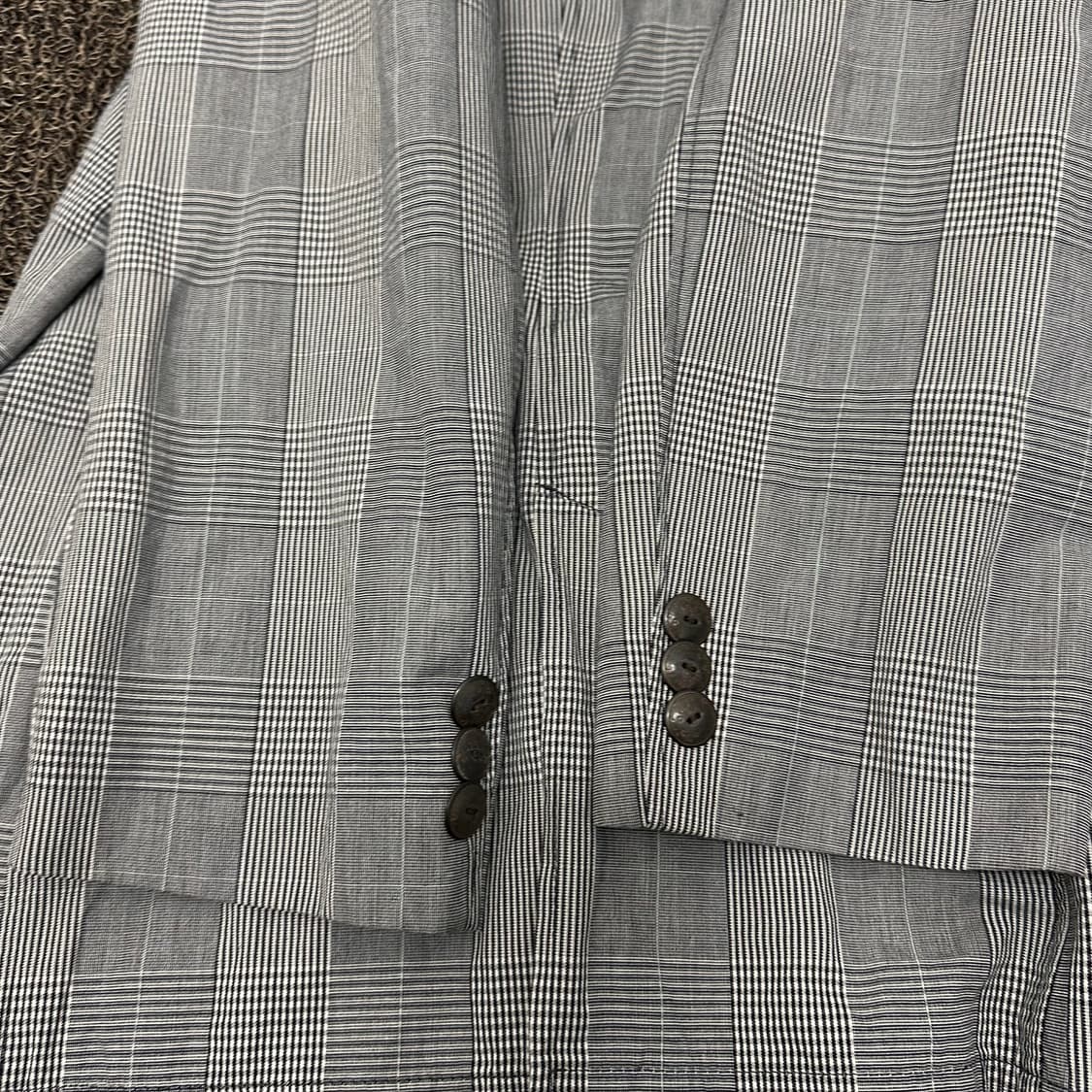 HUGO BOSS 휴고보스 체크 패턴 블레이져 자켓 상품이미지9