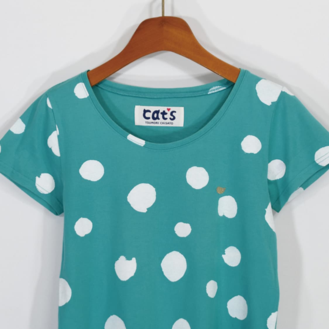 Tsumori Chisato cats 도트반팔티셔츠 상품이미지3