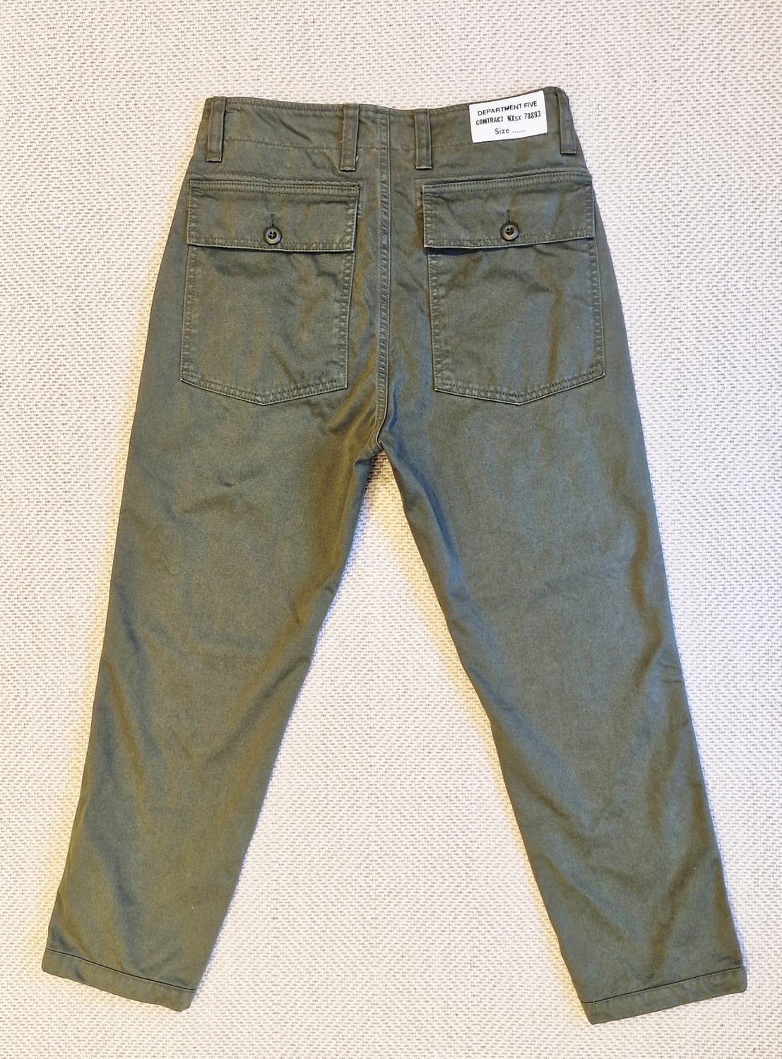 디파트먼트 파이브 퍼티그팬츠 30 상품이미지5