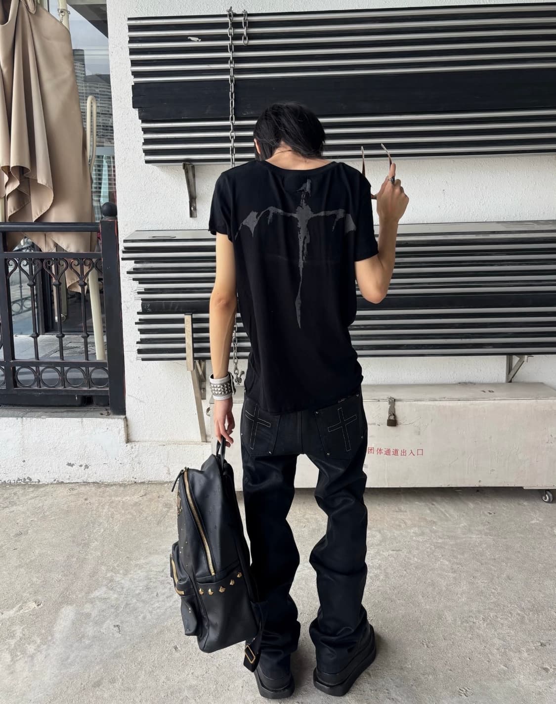 Dark Dragon Graphic Slim Tee 상품이미지6