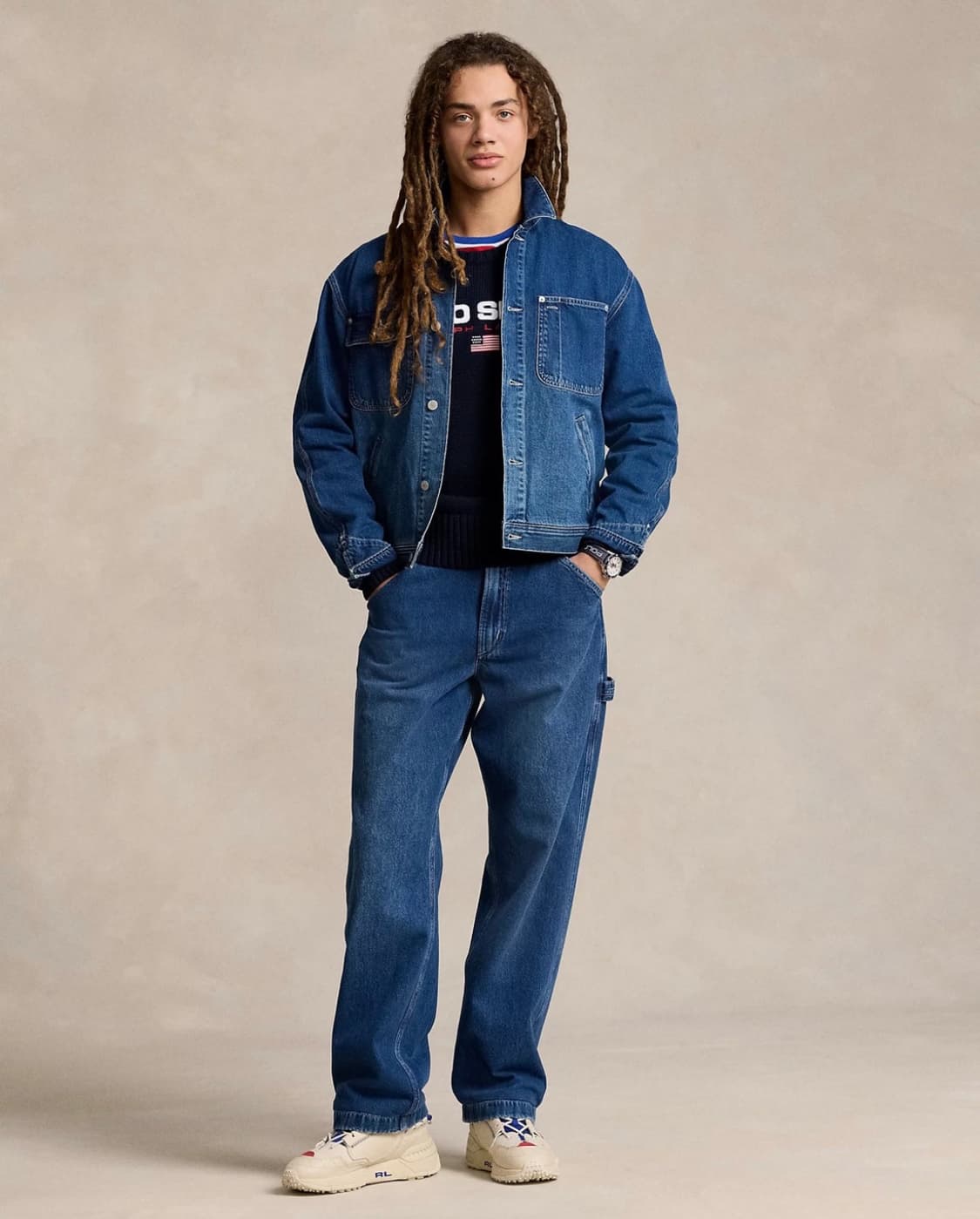 Polo sports 덩가리핏 카펜터 데님 팬츠 상품이미지6