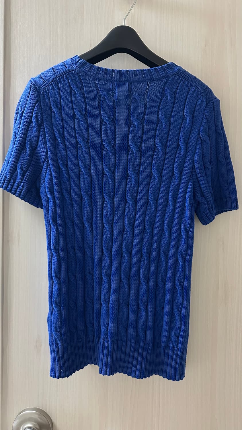 폴로 랄프로렌 케이블 반팔 니트 M 상품이미지2