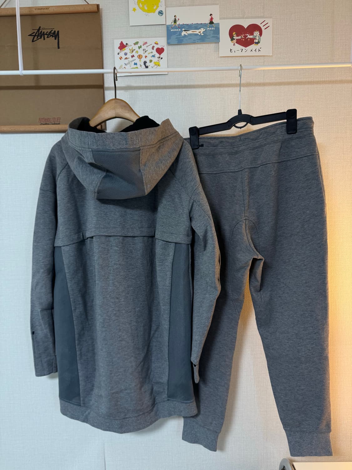 [M]나이키 우먼스 테크팩 셋업 그레이 상품이미지2