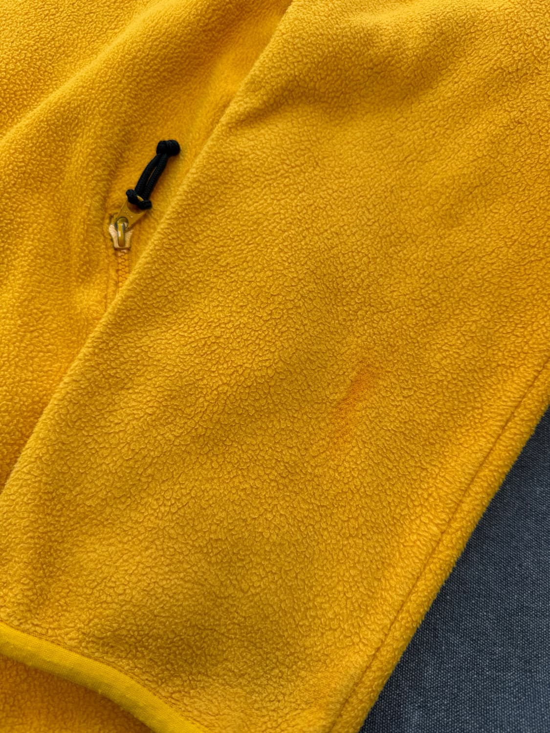 엘엘빈 헤비 플리스 풀오버 옐로우 80s 상품이미지10