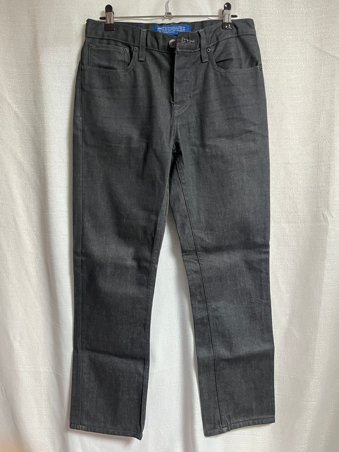 아디다스 그레이워싱 블루탭 데님팬츠 청바지 30 상품이미지1