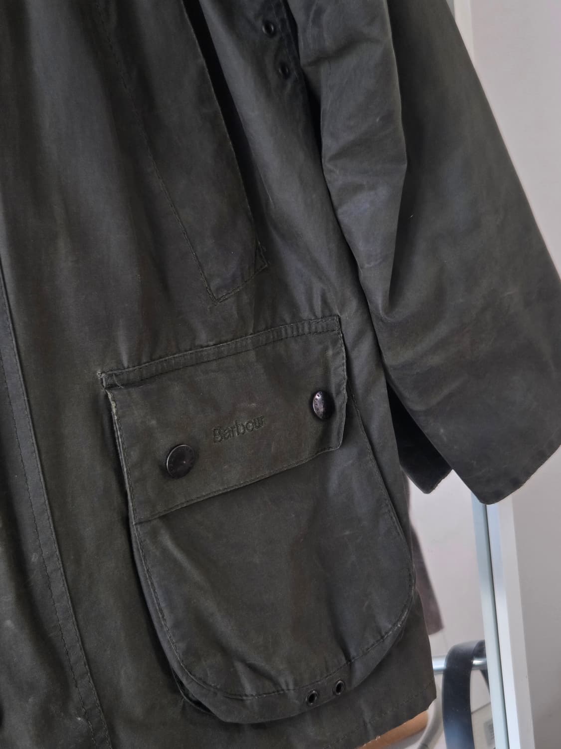 바버 BEDALE 왁스 자켓 판매 상품이미지2