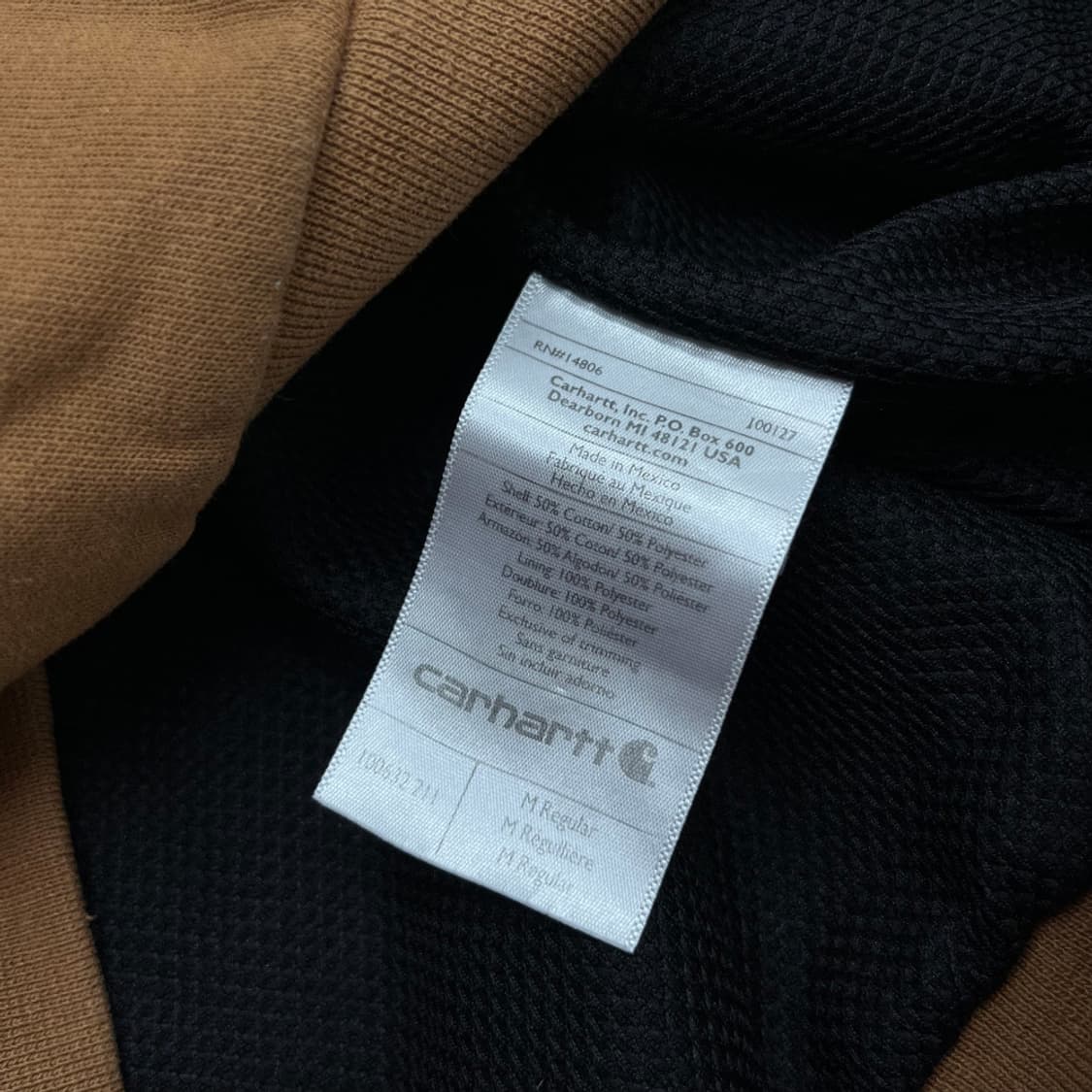 칼하트 된장 후드집업 M 상품이미지6