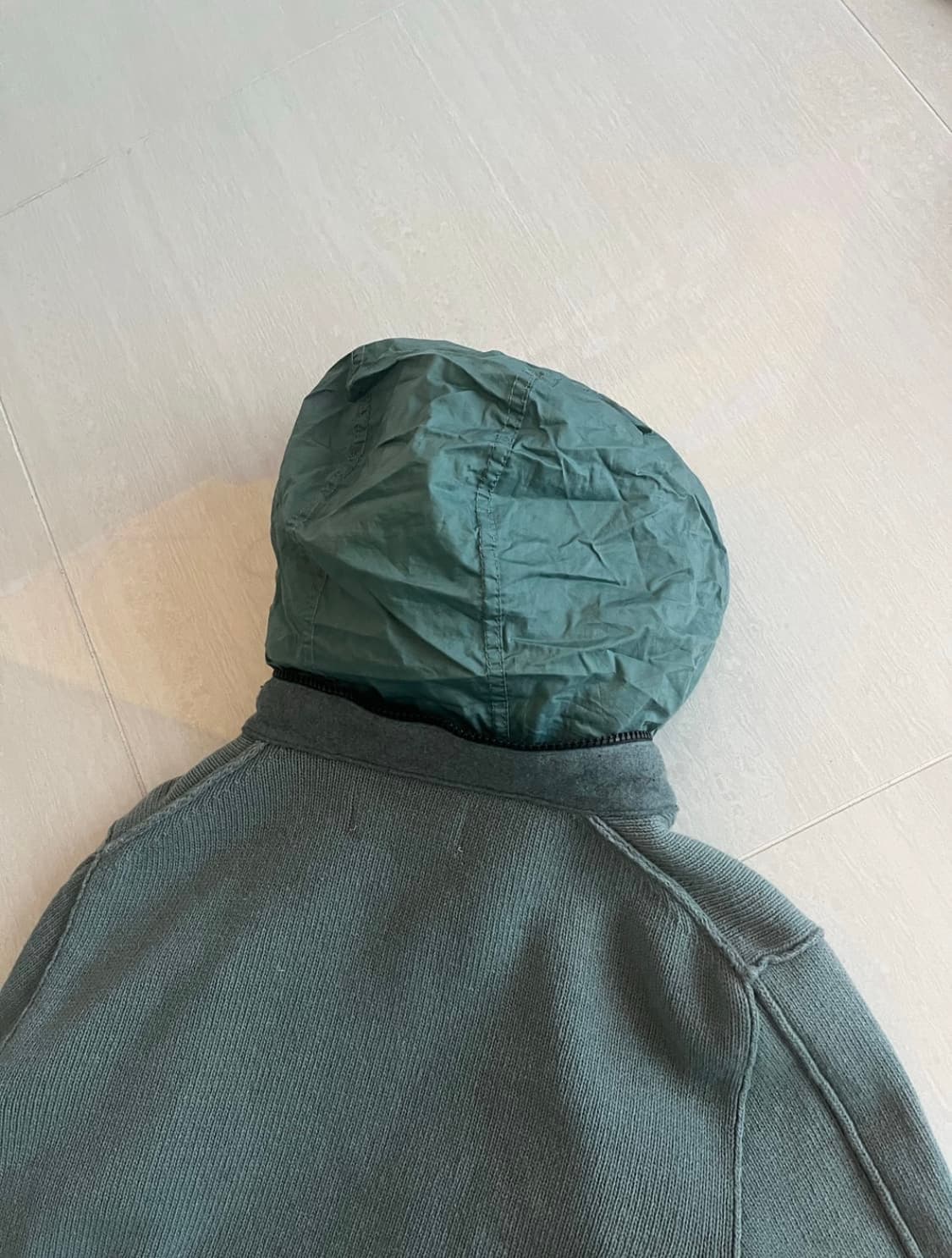 스톤아일랜드 나일론 니트집업 상품이미지4