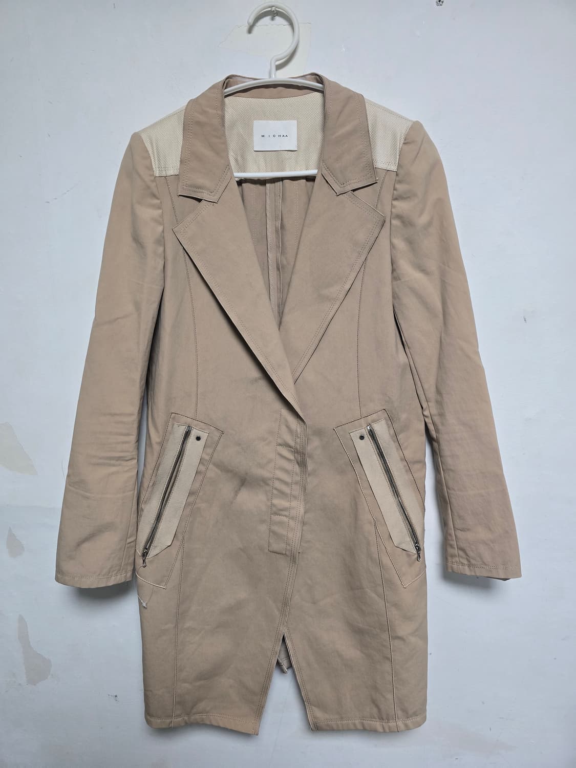 MICHAA 베이지 여성 자켓 85-160 (새상품)
 상품이미지1