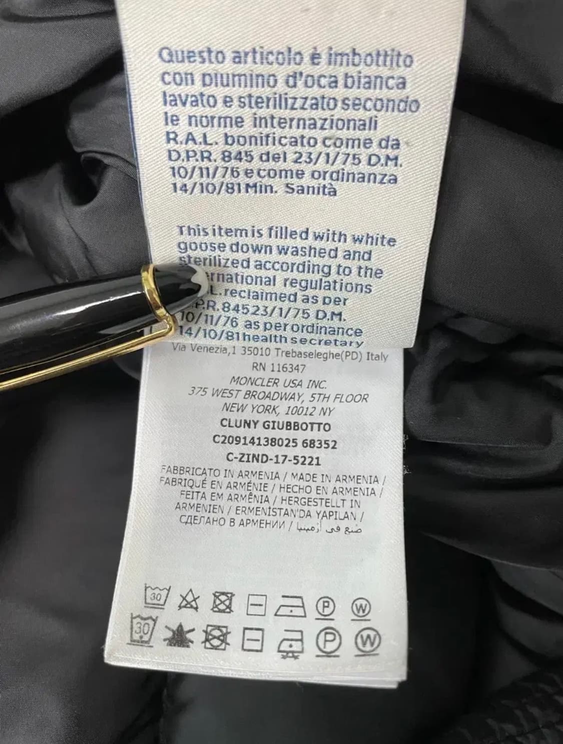 몽클레어 클루니 패딩 2사이즈 상품이미지6