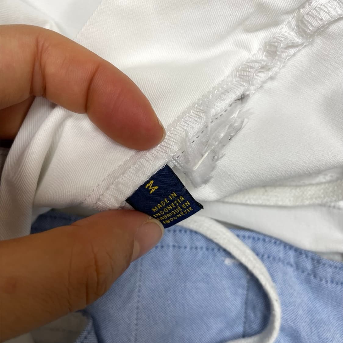 폴로 랄프로렌  화이트 프렙스터 치노 반바지 M 상품이미지3