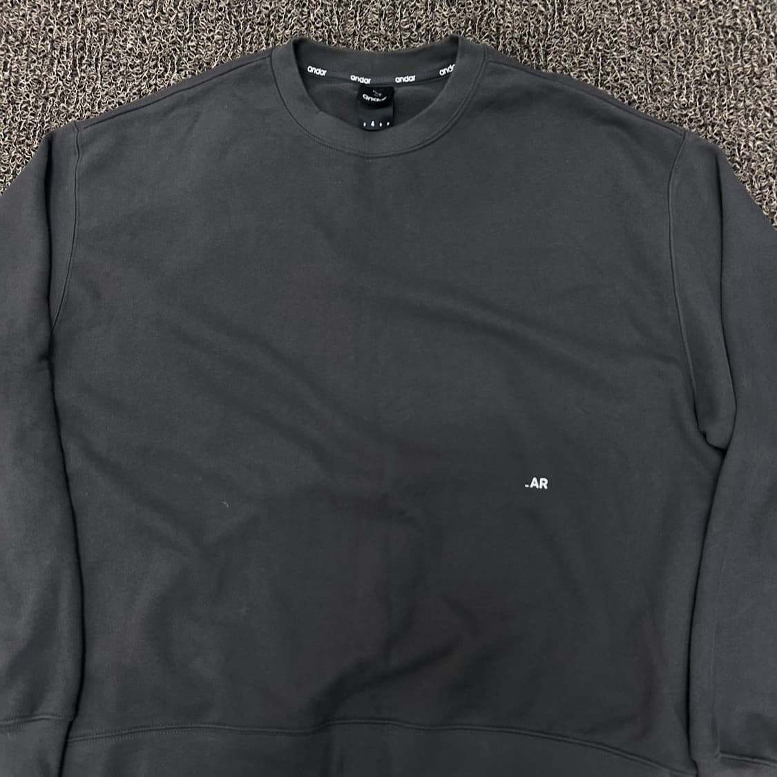 andar 안다르 레이어드 맨투맨 사이즈4 상품이미지2