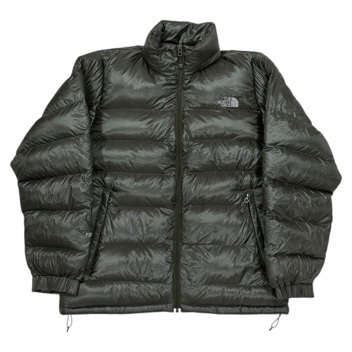 노스페이스 빈티지 퍼텍스 메트로 700 유광 패딩 올리브 카키 그린 XL 상품이미지1