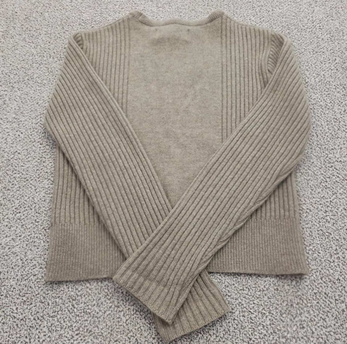 [새상품] 마뗑킴 Matin Kim 골지 울 캐시미어 니트 55반 상품이미지4