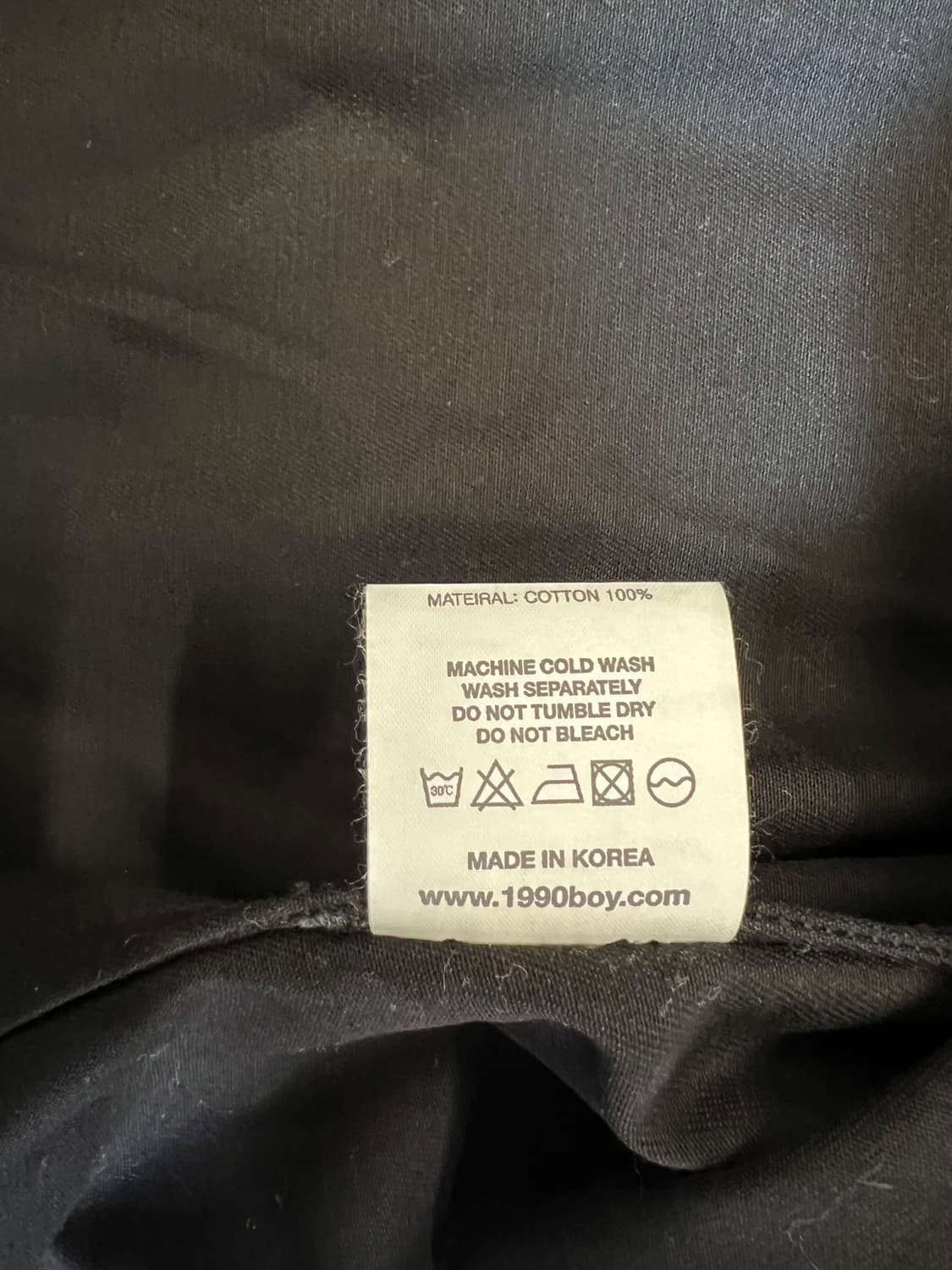 1990boy 사파리 후디드 피쉬테일 코트 M 상품이미지9