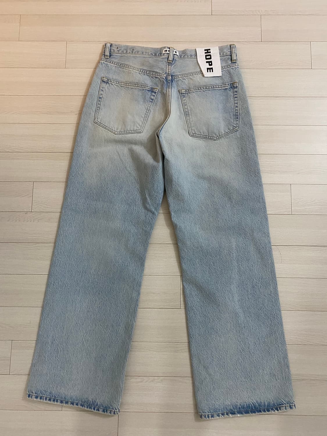 HOPE 와이드 연청 데님 팬츠 32 새상품 상품이미지2