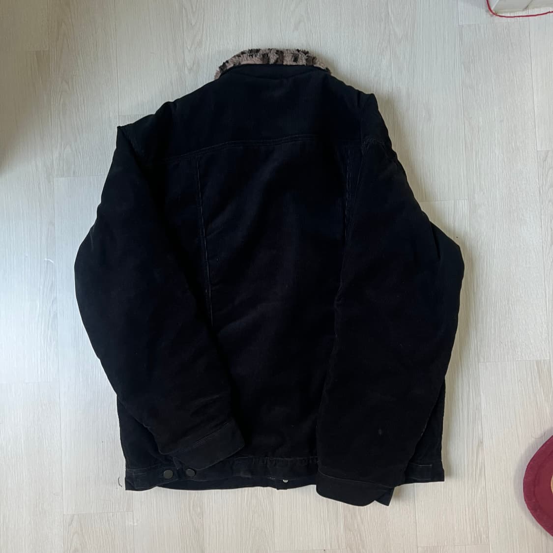 몽키타임 랭글러 보아 트러커 자켓(코듀로이 / 레오파드 보아) 상품이미지2