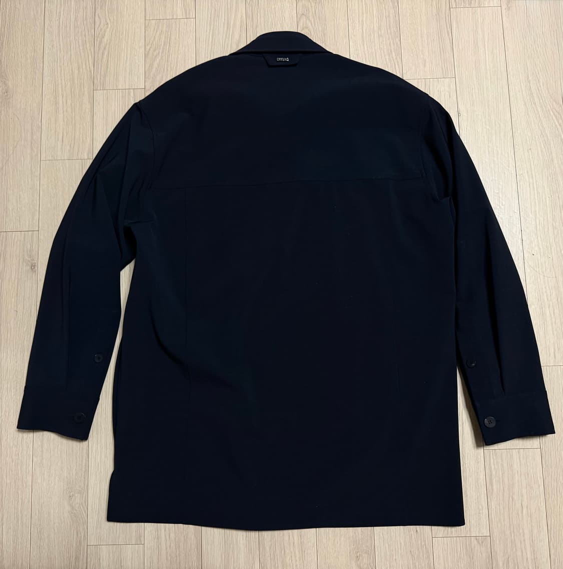 솔리드옴므(Solid Homme) 포켓 로고 자수 셔켓 46 상품이미지3