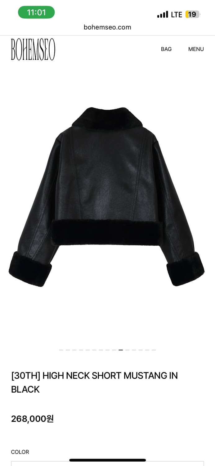 Bohemian Seoul High Neck Mustang 상품이미지2