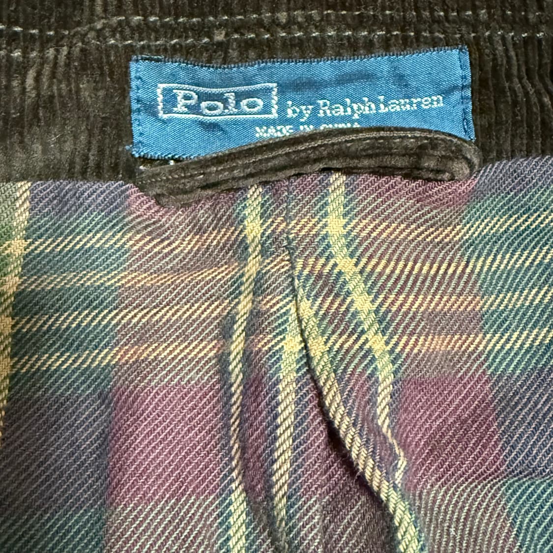 [100] 폴로 코듀로이 브라운 헌팅 자켓 상품이미지7