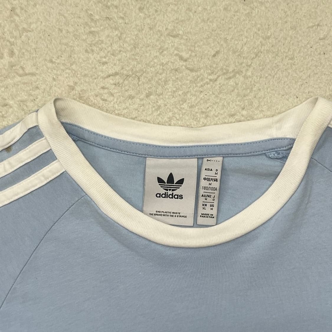 ADIDAS 스카이블루 링거티 XL 상품이미지4