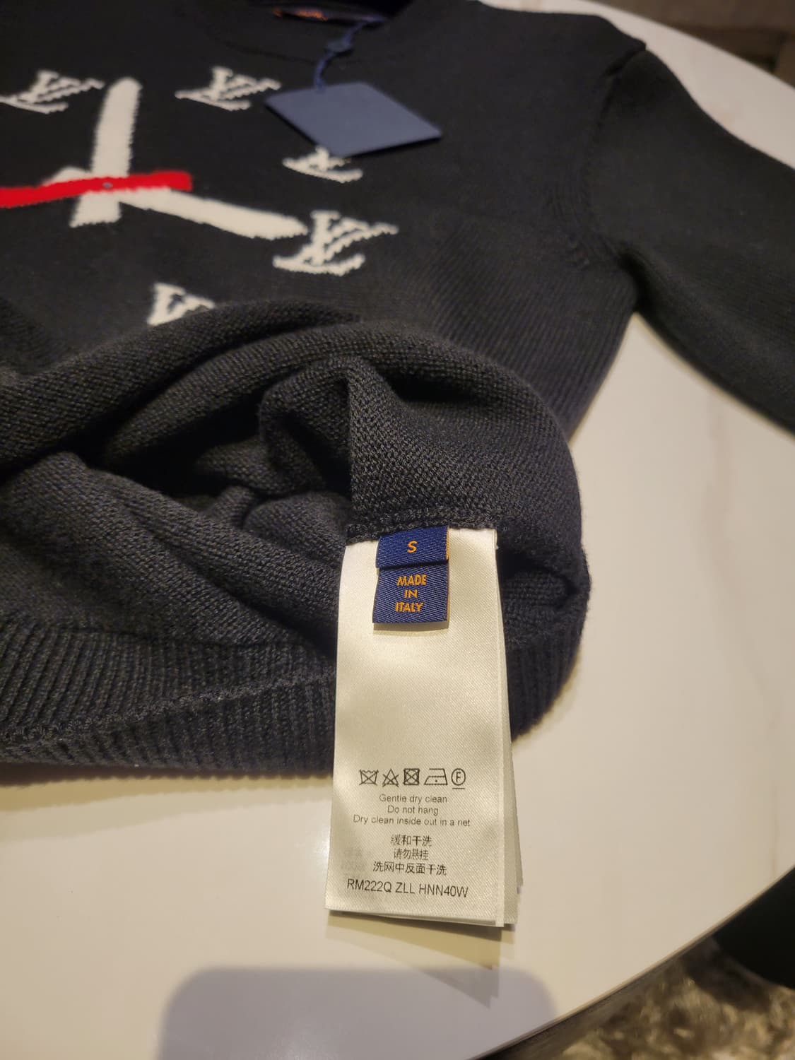 Louis Vuitton Clock Intarsia Pullover 상품이미지4