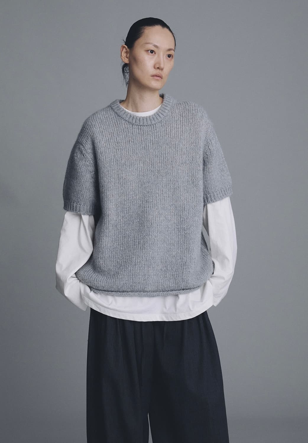 문달 유니섹스 소프트 플러피 니트 상품이미지1