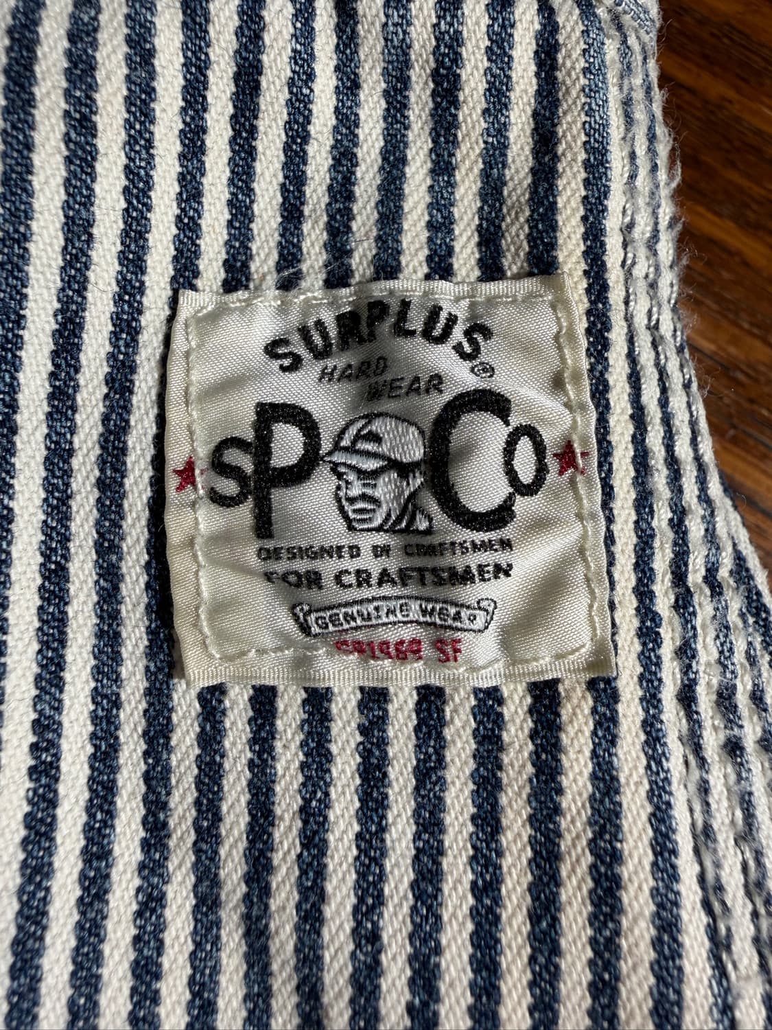 SP&Co hickory stripe Double knee (33) 상품이미지9
