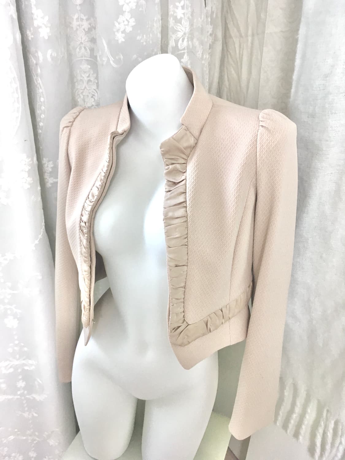 르네상스 페어리 프릴 슬림 블레이저 자켓 상품이미지7