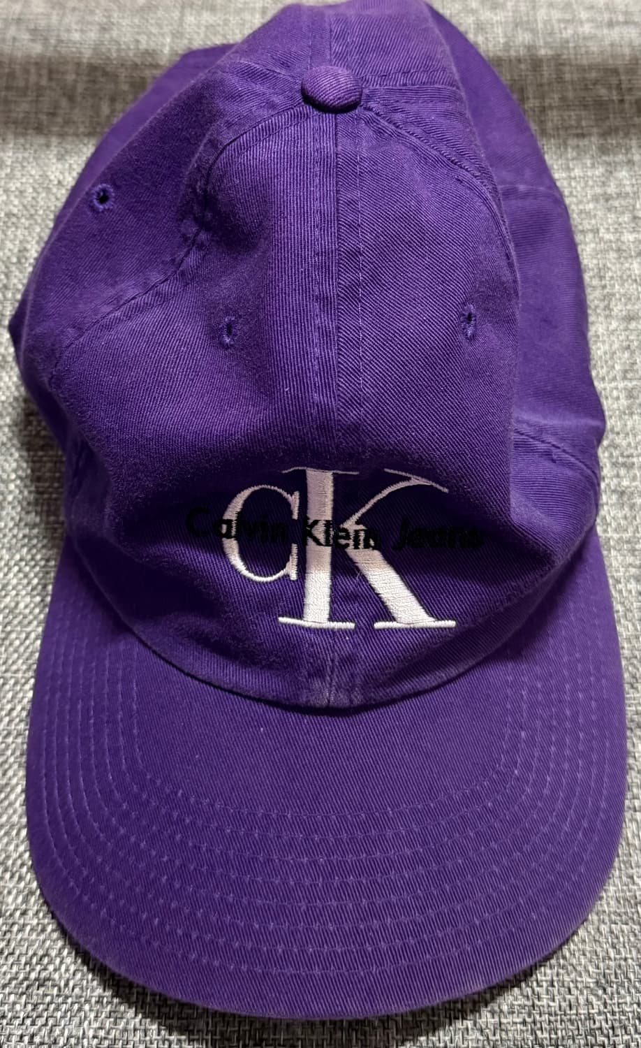 캘빈클라인 빈티지 퍼플 볼캡 상품이미지1