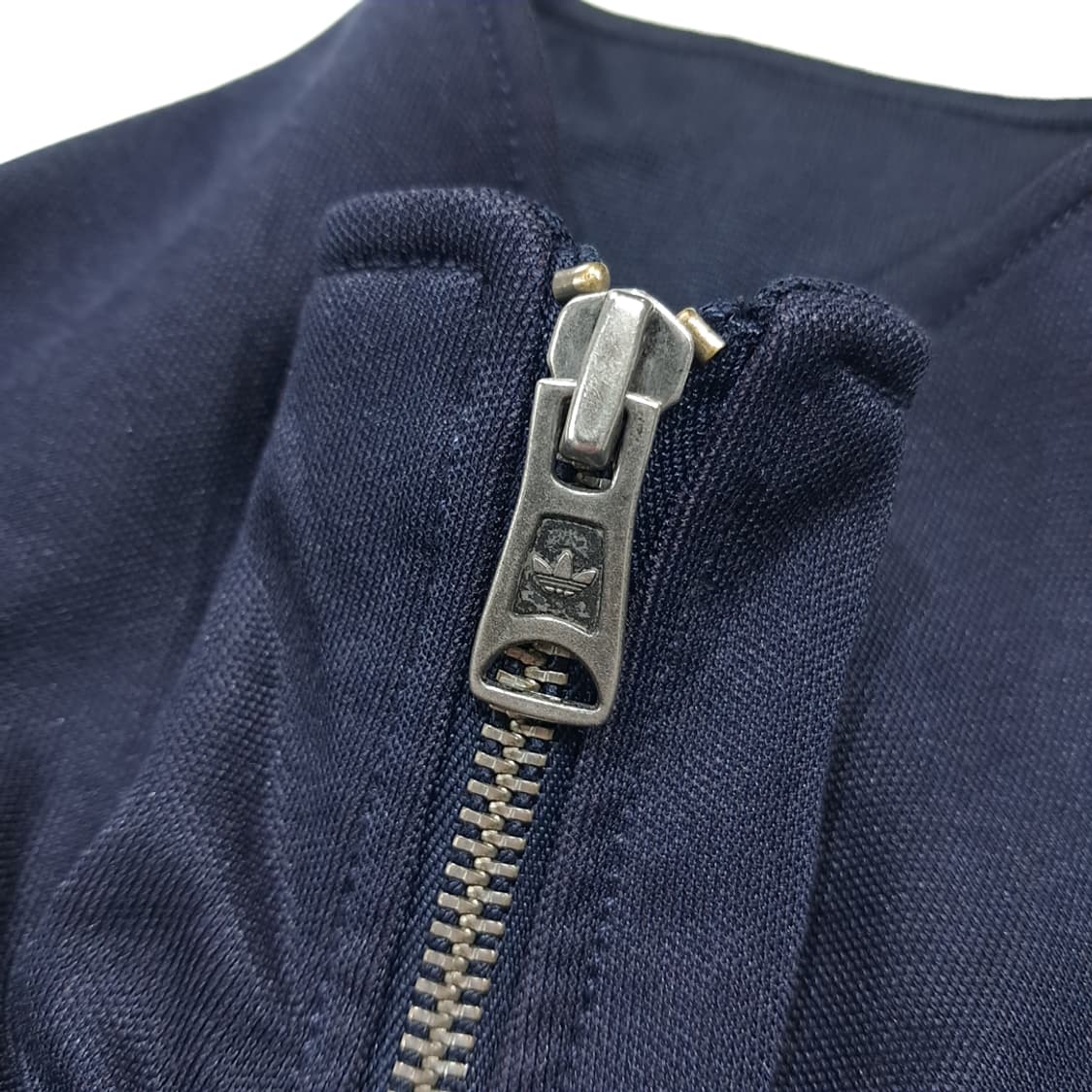 CL938 XL 아디다스x베스파 00s 코튼혼방 네이비 집업자켓 상품이미지3