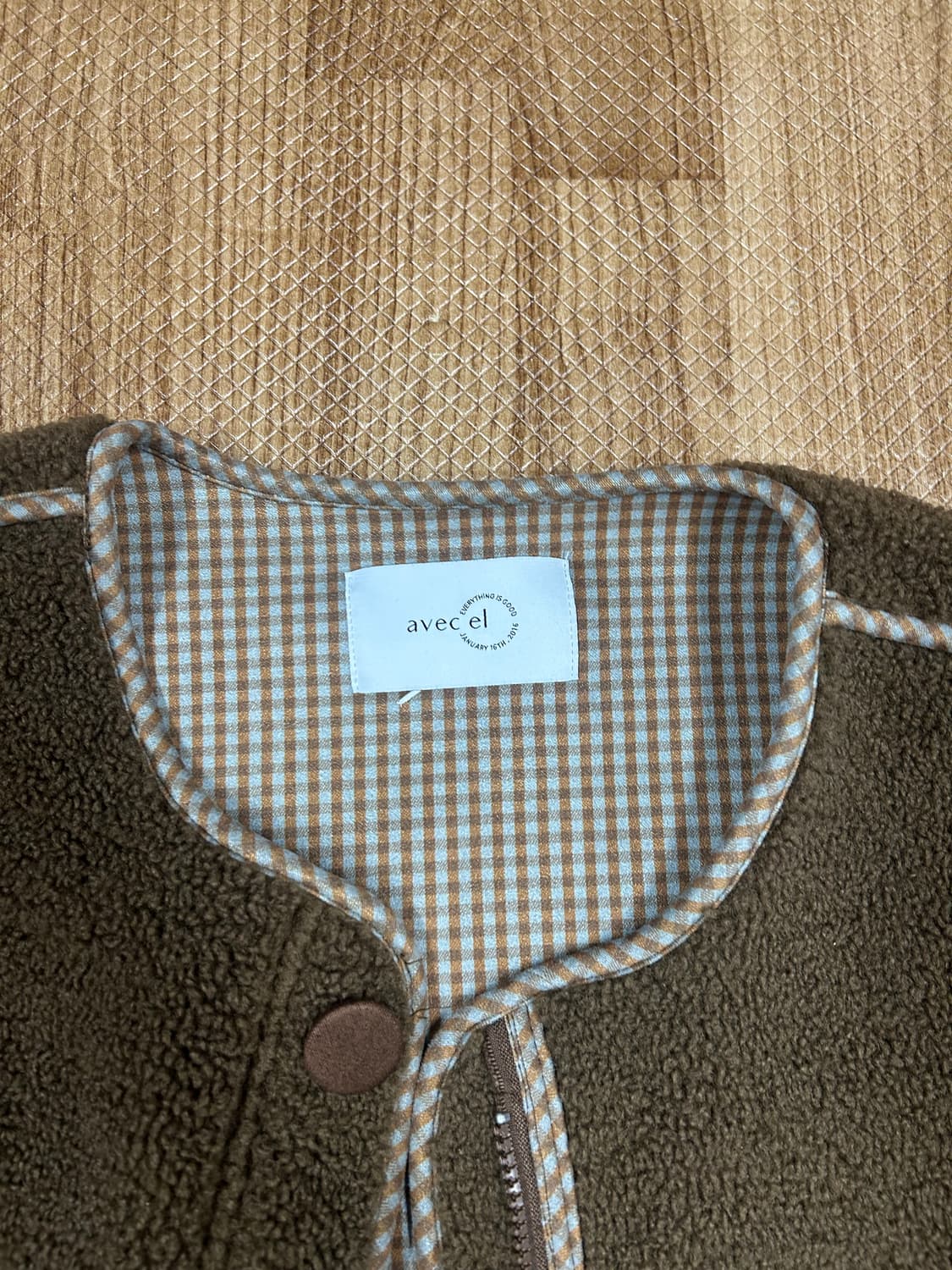 양털 집업 자켓 상품이미지2