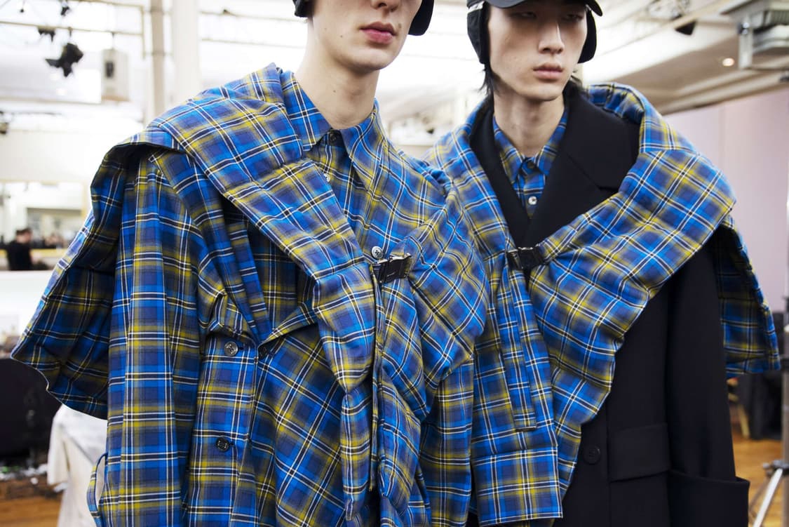 우영미 2019fw 체크 셔츠 상품이미지5