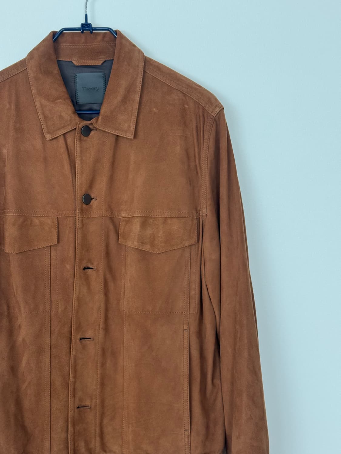 띠어리 양가죽 스웨이드 자켓 상품이미지2