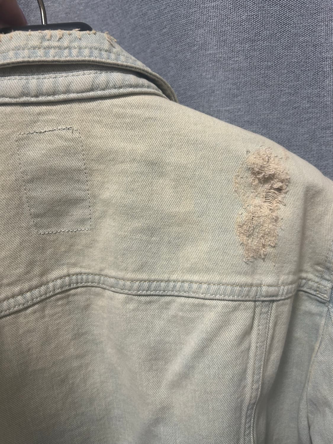 Bershka 데님 자켓 상품이미지5