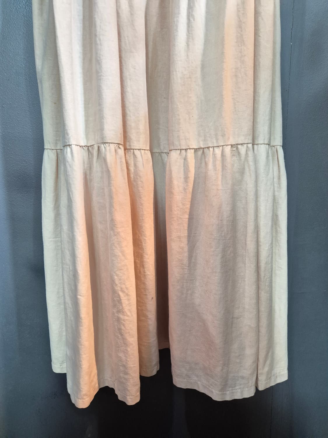 베이지 캉캉 롱 원피스 55 66 상품이미지8