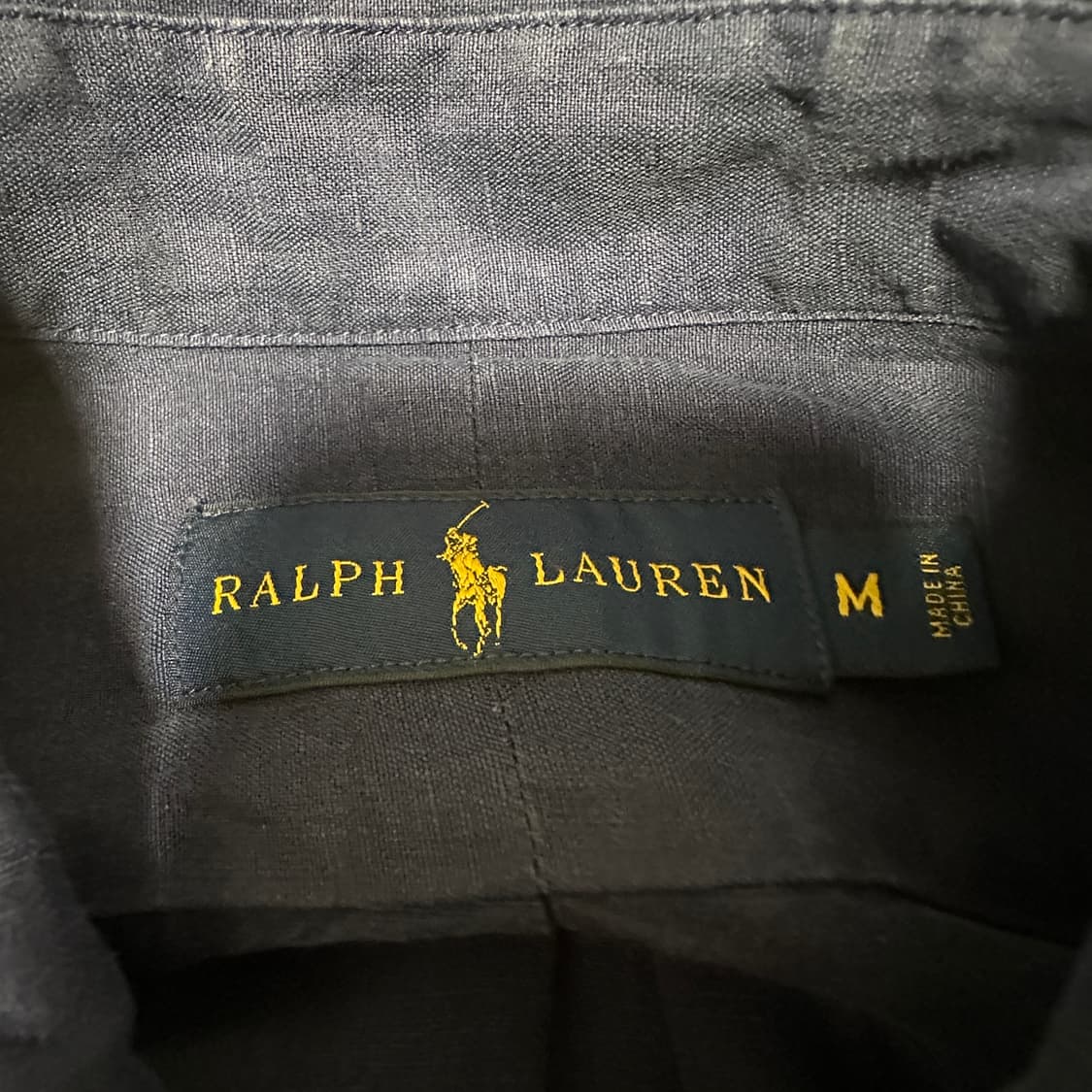 POLO RALPH LAUREN shirt navy 상품이미지4