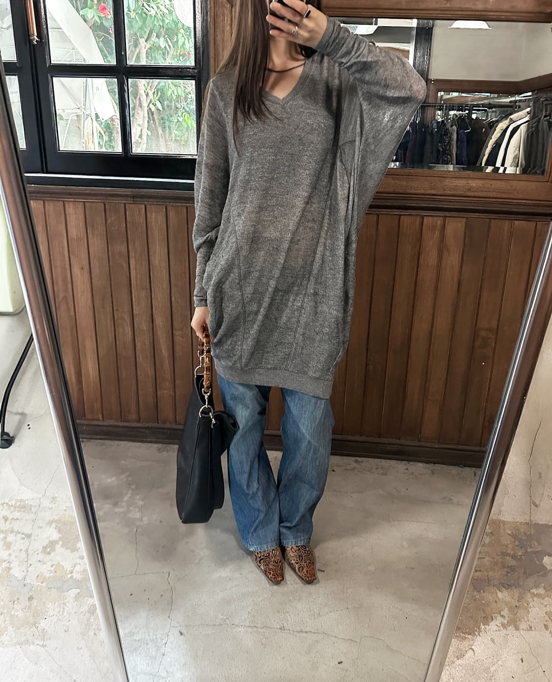 DIESEL v-neck sweatshirt 상품이미지1