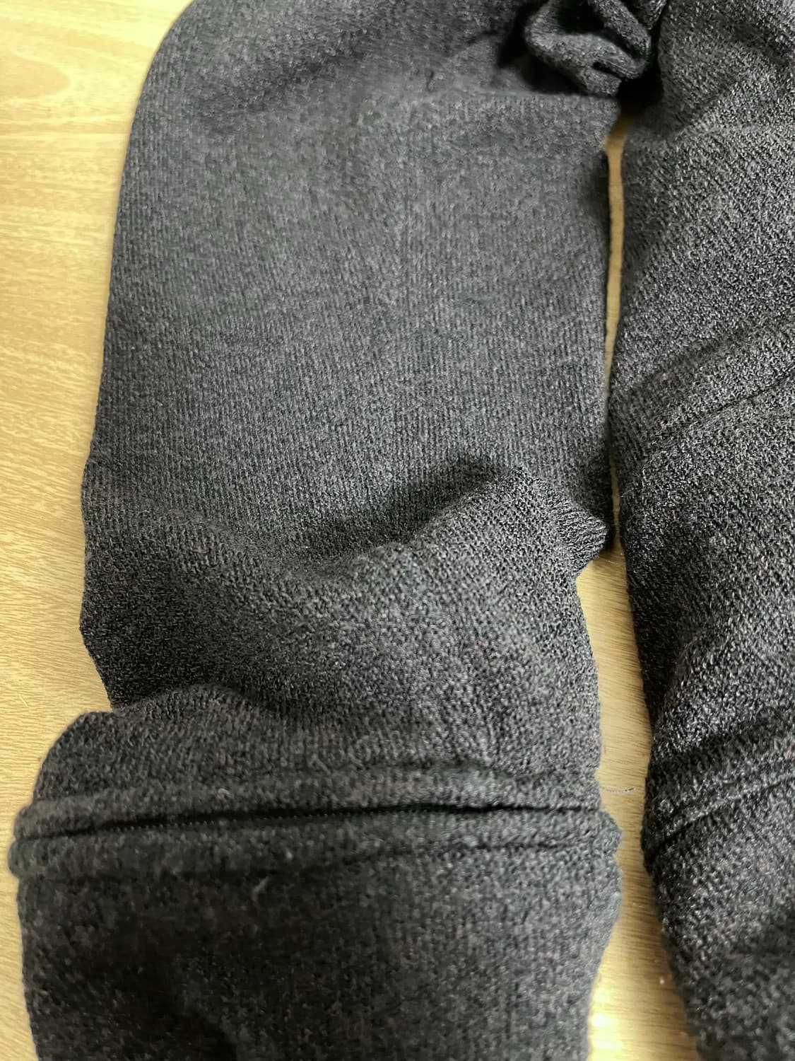 산산기어 카파스 니트 집업 블랙 1사이즈 상품이미지5